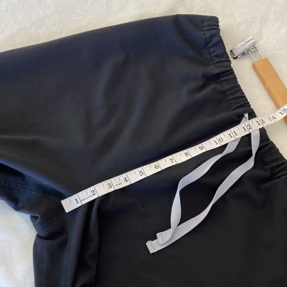Figs Men’s Black Drawstring Scrub Pants